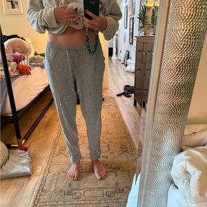 Skin Gray Track Pants